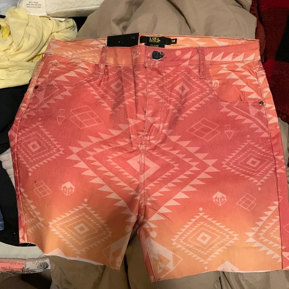 Women’s lucky and blessed size 14 shorts